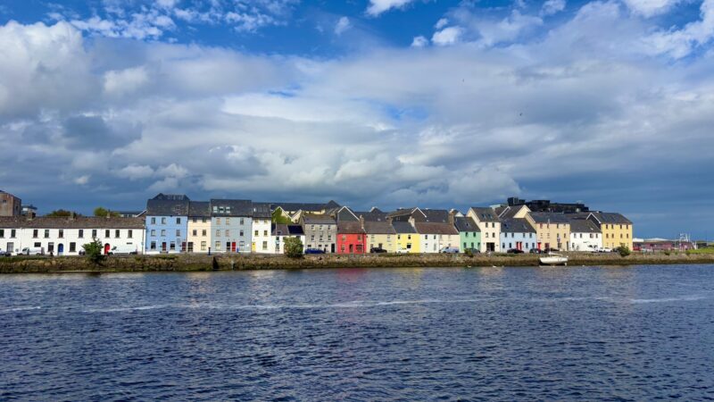 colorful Galway houses
